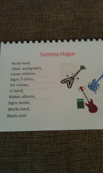 poem for Sam!