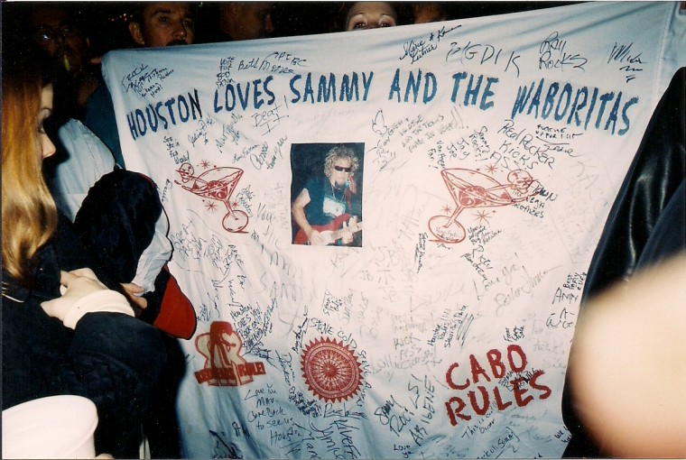 Banner for Superbowl bash