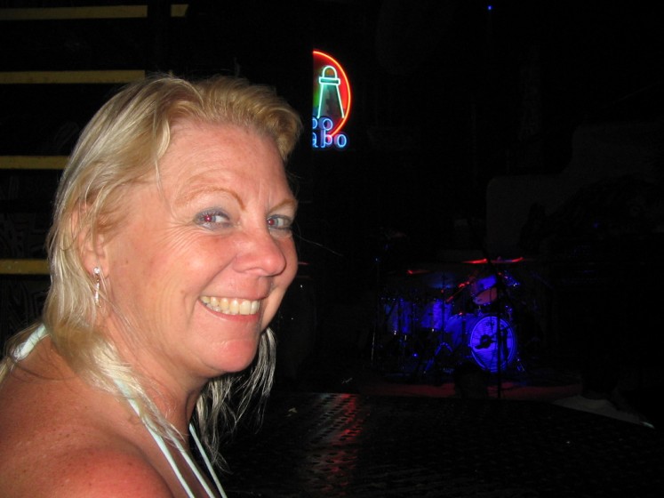 Patti at Cabo Wabo in Cabo