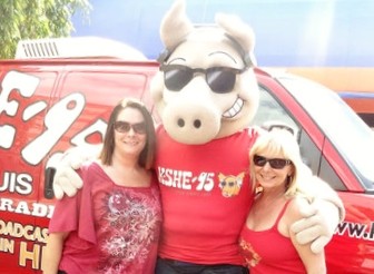 Kshe Pig before heading to Sammy Concert in St Louis Summer 2014