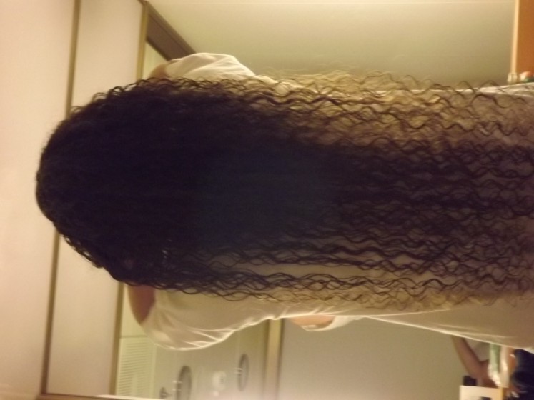 Rockin those wicked locks