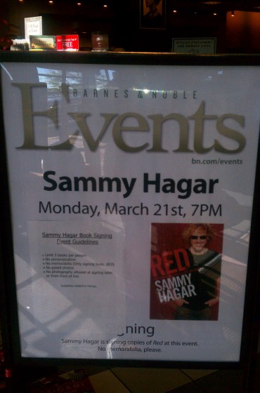 Sammy Book Signing - HB, Cali