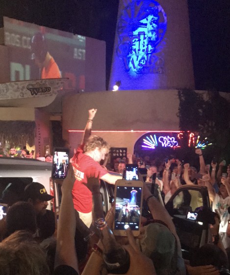 Sammy's arrival