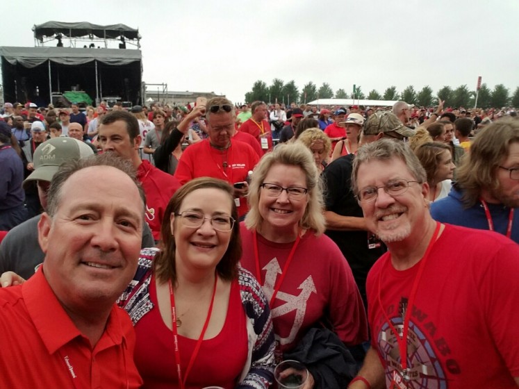 Sammy and The Circle rocked 50,000+ fans in St. Louis