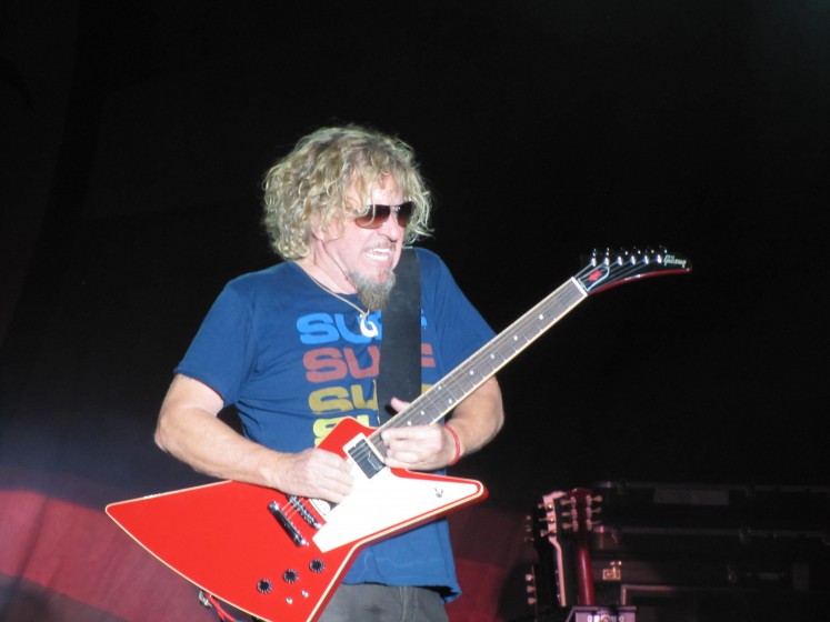 Sammy jamming at Phoenix Bike Fest 2014