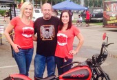 Bike night at Hogan's beach in Tampa with the franatics  