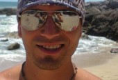 IN THE BEACH IN MAZATLAN, MEXICO.