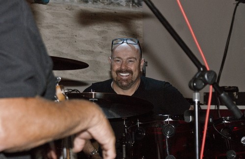 Sammy, Mikey, Jason Bonham and Vic "Journey Through The History of Rock" Rehearsal