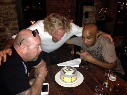 Triple Birthday Celeb - Jason Bonham, Vic Johnson, Joe Satriani 