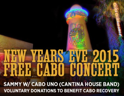 2014-12-31 @ FREE New Years Eve Concert at the Cabo Wabo Cantina in Cabo